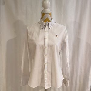 Ralph Lauren…horse logo…slim fit…button up long sleeve shirt